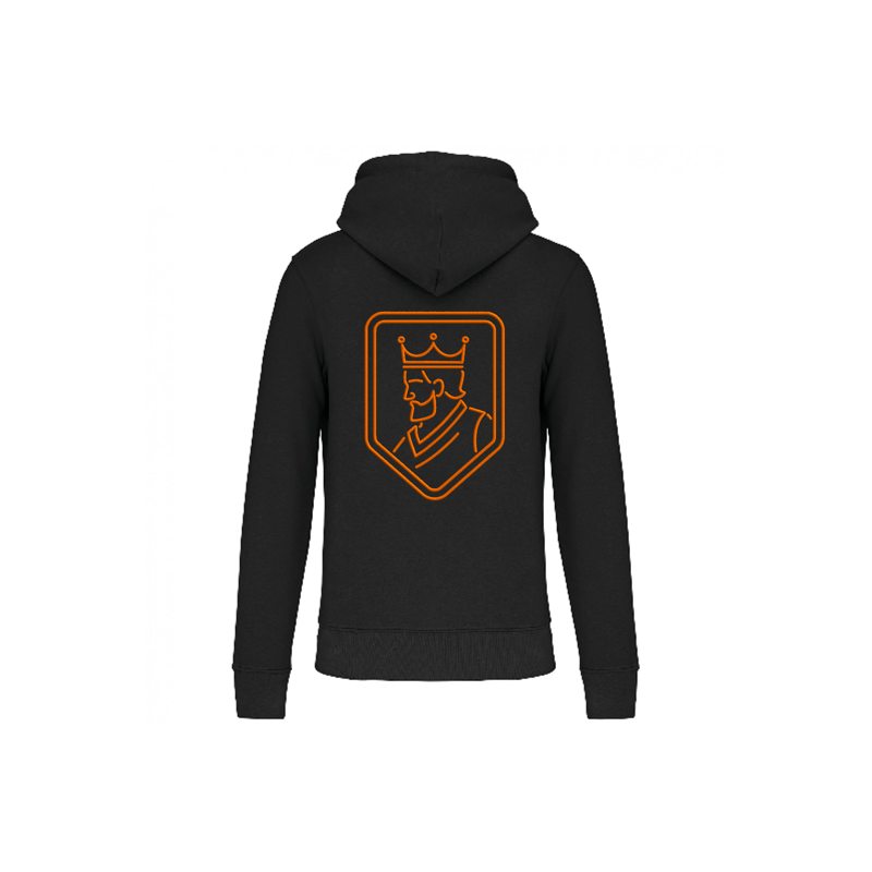 Koningsdag hoodie | Borduring voor- en achterkant