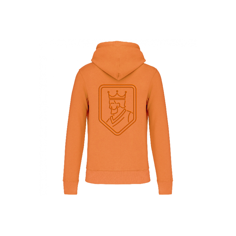 Koningsdag hoodie | Borduring voor- en achterkant
